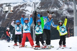 חופשת סקי משפחתית עם ילדים